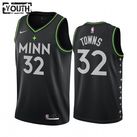 Kinder NBA Minnesota Timberwolves Trikot Karl-Anthony Towns 32 2020-21 City Edition Swingman